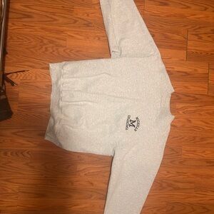 Fruit of the Loom Kids Heather Gray Sweatshirt with Small Chest Logo